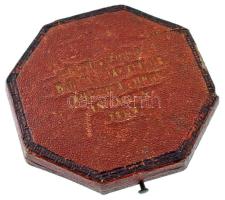 ~1880. "Magyar Ország Gazdasági Egyesülete" kétoldalas bronz érdemérem, hátoldalán "I...