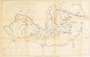 1939 Magyarország új autó térképe. Egészvászon kötésben. 2p + 14 t + 1 melléklet Tátra völgyek áttek...