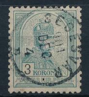 1900 Turul 3K 3-as vízjelállással (3.500)