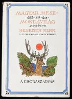 A csodaszarvas. Magyar mese-mondavilág I. Mesélte Benedek Elek. Illusztrálta: Reich Károly. 1987, Móra. Kiadói egészvászon kötés, kissé sérült papír védőborítóval, jó állapotban.