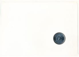 Nicaragua 1983. 50c acél felbélyegzett borítékon, bélyegzéssel, német nyelvű leírással T:UNC Nicarag...