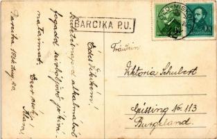 1934 Kazincbarcika, Barcika; A Borsodi Szénbányák R.T. villamos erőműve, villanytelep, barcikai kise...