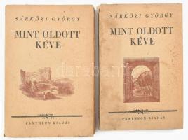 Sárközi György: Mint oldott kéve I-II. é.n., Pantheon, foltos, sérült papírkötés laza lapokkal.