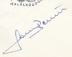 1980 Farkas Bertalan (1949-) űrhajós aláírása Interkozmosz FDC-n / 


1980 Astronaut Bertalan Far...