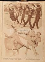 1926 A Tolnai Világlapja XXVIII. évf. II. félévének egybekötött számai, félvászon-kötésben, helyenké...