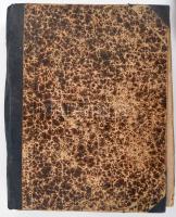 1927 A Tolnai Világlapja XXIX. évf. I. félévének egybekötött számai (nem teljes), sérült félvászon-k...