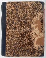 1927 A Tolnai Világlapja XXIX. évf. II. félévének egybekötött számai (nem teljes), sérült félvászon-...