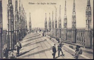 Milan the spire of the cathedral (b pinhole)