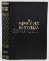 Bartucz Lajos (szerk.): A magyar nép. A művelődés könyvtára IX. kötet. Bp., Singer és Wolfner. Kiadói félvászon kötés, előzéklap, címlap szakadt, kissé kopottas állapotban.