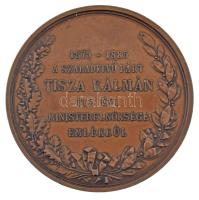Lóránfi Antal (1856-1927) 1885. "A Szabadelvű Párt Tisza Kálmán tíz évi miniszterelnöksége emlé...