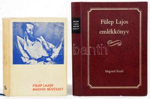 2 db könyv - Fülep Lajos emlékkönyv. Cikkek, tanulmányok Fülep Lajos életéről és munkásságáról. Bp., 1985, Magvető. Kiadói műbőr kötés, gerinc sérült, első kötéstábla kissé sérült, kissé kopottas állapotban. + Fülep Lajos: Magyar művészet. Művészet és világnézet. Bp., 1971, Corvina. Kiadói egészvászon kötés, sérült papír védőborítóval, kissé kopottas állapotban.