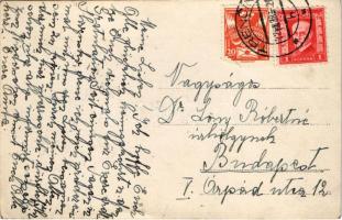 1928 Vágsziklás, Szkalka, Skalka nad Váhom; Apátsági romok a Vágvölgyben / abbey ruins in Povazie. p...