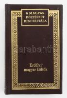 Erdélyi magyar költők. A magyar költészet kincsestára. Minikönyv, Bp., 2000, Unikornis, bőrkötés.