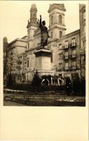 1938 Budapest V. Petőfi szobor, rendőr. photo