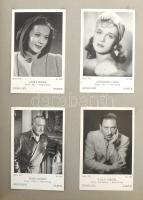 cca 1930-40 Schönheiten in Wandel der Zeiten filmművészeti gyűjtői album 100 db színész fotóval