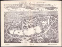 cca 1900 Budapesti helyszíneket ábrázoló metszet tétel, 3 db: 'Budapesti Margithíd', '...