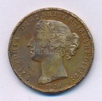 Nagy-Britannia 1856. 1P Cu token (33mm) T:VF peremhiba Great Britain 1856. 1 Penny Cu token (33mm) C:VF edge error