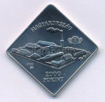 2022. 2000Ft Cu-Ni "Richter Gedeon" kapszulában, színes MNB tájékoztatóval T:BU