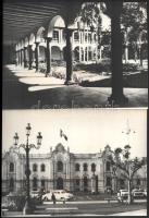 cca 1965-1973 Lima, Peru, 5 db sajtófotó, MTI Külföldi Képszolgálat, a hátoldalon feliratozva, 18x13...