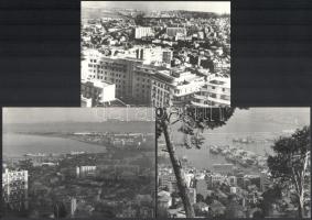 cca 1965-1970 Algír, Algéria, 7 db MTI sajtófotó, a hátoldalon feliratozva, 18x13 cm