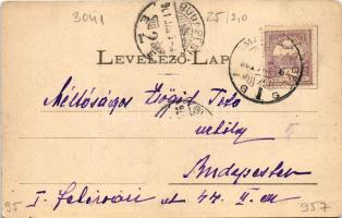 1901 Krácsfalva, Cracesti, Mara; Üdvözlet Máramarosból. A történelmi nevezetességű Tatár-szoros. May...