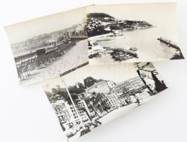 cca 1975-1985 Nizza, Franciaország, 5 db sajtófotó, a hátoldalon feliratozva, 18x13 cm