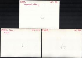 cca 1970-1980 Nizza, Franciaország, 5 db sajtófotó, a hátoldalon feliratozva, vegyes állapotban, 18x...