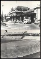 cca 1970-1980 Nizza, Franciaország, 5 db sajtófotó, a hátoldalon feliratozva, vegyes állapotban, 18x...