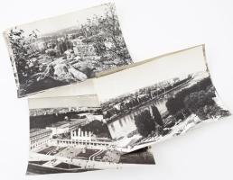 cca 1970-1975 Plovdiv, Bulgária, 6 db MTI sajtófotó, a hátoldalon feliratozva, vegyes állapotban, 18x13 cm