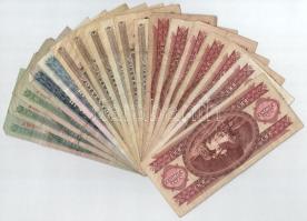 1969-1993. 10Ft-100Ft (19db, 10xklf) T:F,VG