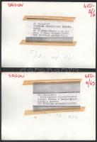 cca 1975-1980 Saigon, Dél-Vietnám, 5 db sajtófotó, MTI Külföldi Képszolgálat, a hátoldalon feliratoz...