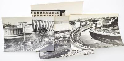 cca 1975 Plzeň (Pilsen), Csehszlovákia, 7 db sajtófotó, MTI Külföldi Képszolgálat, a hátoldalon feliratozva, vegyes állapotban, 18x13 cm