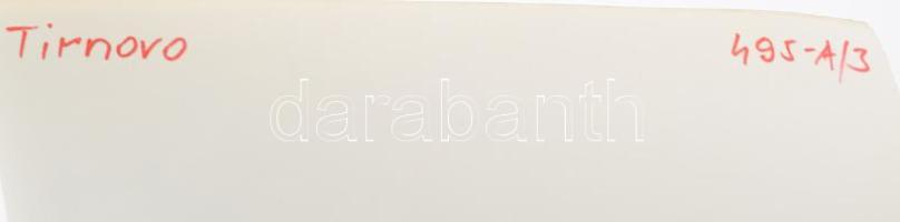 cca 1970-1980 Veliko Tarnovo, Bulgária, 6 db sajtófotó, a hátoldalon feliratozva, vegyes állapotban,...