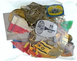 50db-os magyar és külföldi, főleg szocialista jelvényekből álló tétel T:vegyes