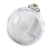 Helios zsebóra. Másodperc segédkörrel, kopott számlappal és üveggel, működik, számlap d: 38 mm