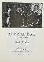 Anna Margit festőművész kiállítása. Szentrendre, 1977, Művésztelepi Galéria, 8 sztl. lev