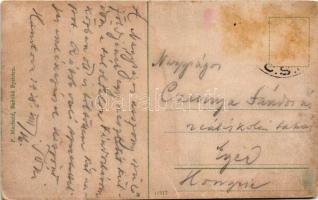 Besztercebánya, Banská Bystrica; Dolná ulica / utca, Holesch Árpád és Keppich Ernestin utóda üzlete,...