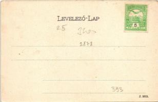 Békés, aratási lajt, magyar folklór. Véver Oszkár kiadása (fl)