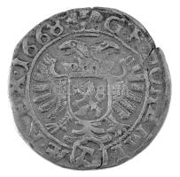Cseh Királyság / Kuttenberg 1668. 3kr Ag "I. Lipót" (1,99g) T:XF-VF kis kitörés
Kingdom o...