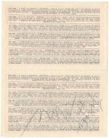 1941. "47. Magyar Királyi Osztálysorsjáték" harmadik osztály 1/4 sorsjegye, 2db szelvény e...