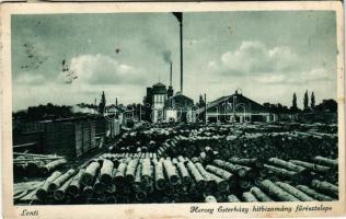 1936 Lenti, Herceg Esterházy hitbizomány fűrésztelepe (fl)