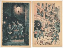 Fehérterror Magyarországon. Verlag der Arbeiter-Buchhandlung, Judaika / White Terror in Hungary, lef...