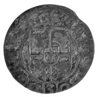 Lengyel Államok / Svéd Megszállás / Elbing 1633. 3p Ag "II. Gusztáv Adolf" (1,09g) T:VF-F ...