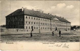 1909 Kolozsvár, Cluj; Hadseregi laktanya / K.u.K. military barracks (EK)