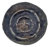 1131-1141. Denár Ag "II. Béla" (0,35g) T:UNC,AU patina Hungary 1131-1141. Denar Ag "Bela II" (0,35g) C:UNC,AU patina Huszár: 50., Unger I.: 43.