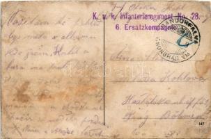 Sándorfalva (Szeged), Római katolikus templom, Palawichiny (Pallavicini) kastély (r) + "K.u.k. ...