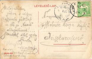 1912 Heréd (Heves), Római katolikus templom, Brüll-féle kastély (fl)