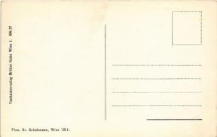 1917 Gyöngyös, a Királyi pár látogatása a nagy tűzvész után május 23-án, IV. Károly és felesége Zita...