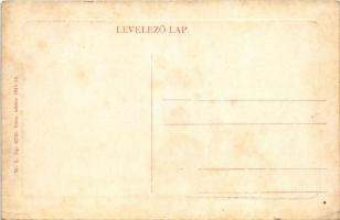 Perjámos, Periam; Kossuth Lajos utca, római katolikus templom, Johann Henz üzlete. W.L. Bp. 6720. / ...