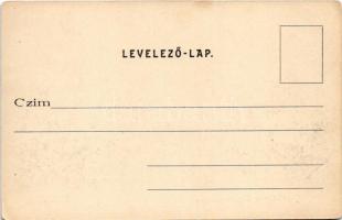 Siófok, Thanhoffer és Angyán nyaralók. Ellinger Ede fényképész (EB)